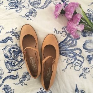 Jeffrey Campbell Leather Mary Jane Flats